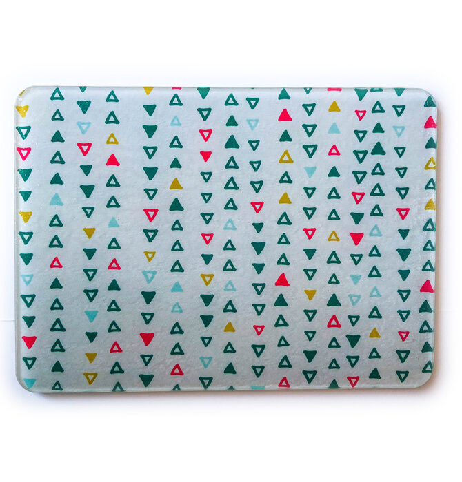 Glass Tray | Diamonds (Trees)