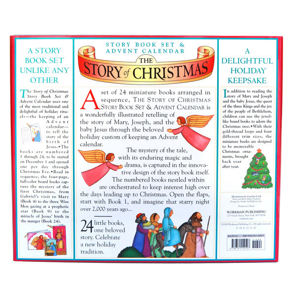 Workman Publishing Advent Book Set | The Story of Christmas