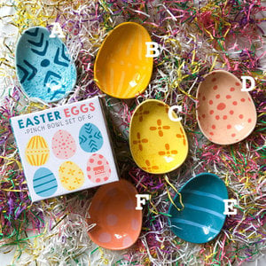 Now Designs Pinch Bowls | Easter Eggs | Single