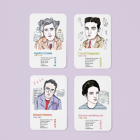 Chronicle Books Card Set | The Writer's Game