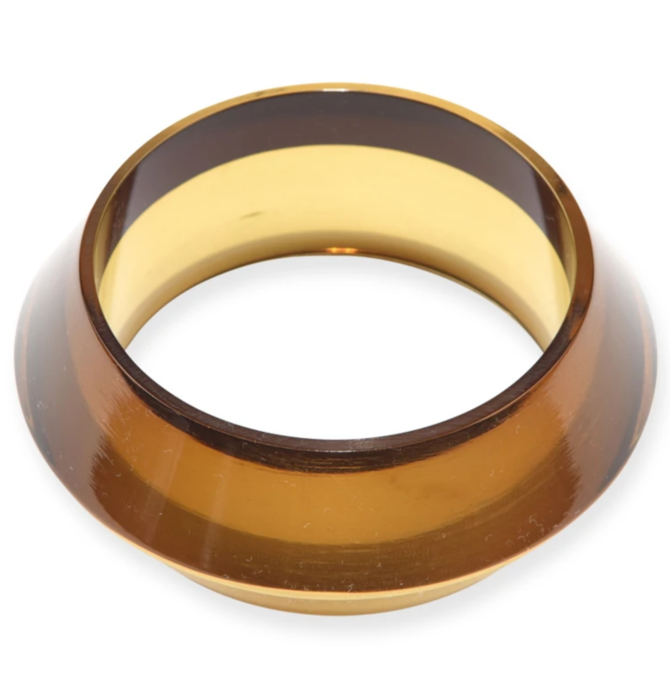 Bracelet | Lucite | Olive
