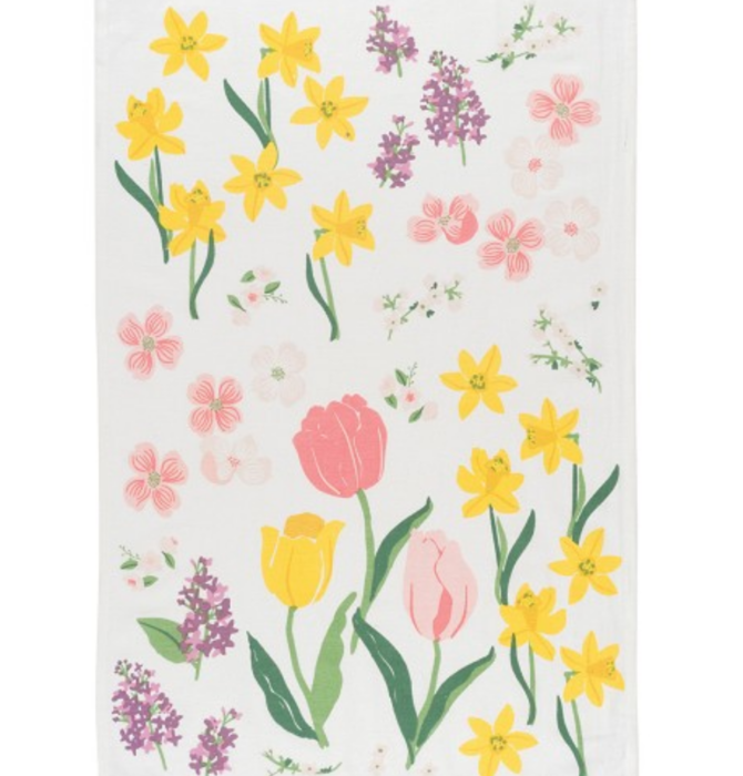 Tea Towel Set | Floursack | Flowers of the Month