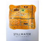 Art Print | OK Map | Stillwater