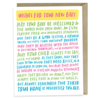 Emily McDowell Card | New Baby Wishes