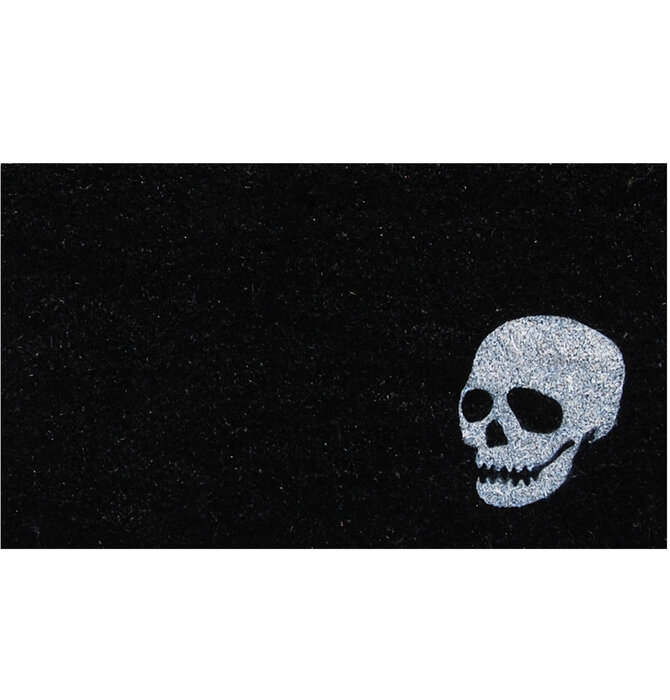 Doormat | White Skull