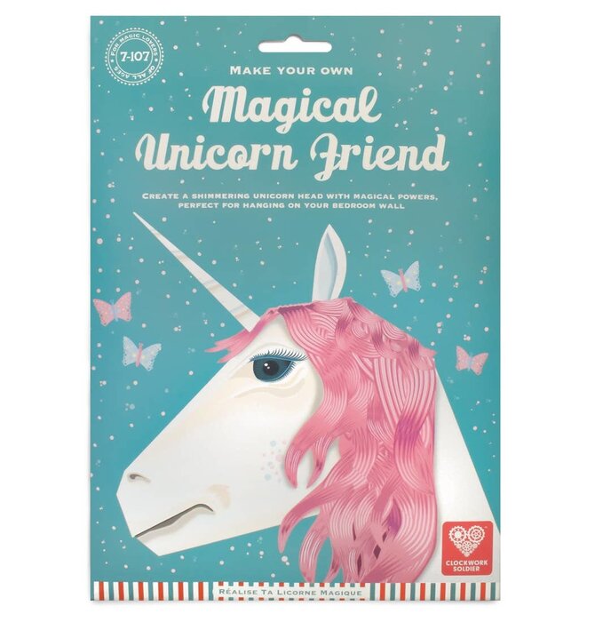 Kit | 3D Trophy Head | Magical Unicorn