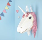 Kit | 3D Trophy Head | Magical Unicorn