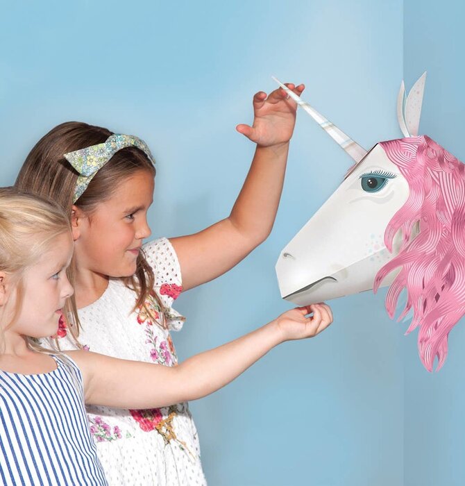 Kit | 3D Trophy Head | Magical Unicorn