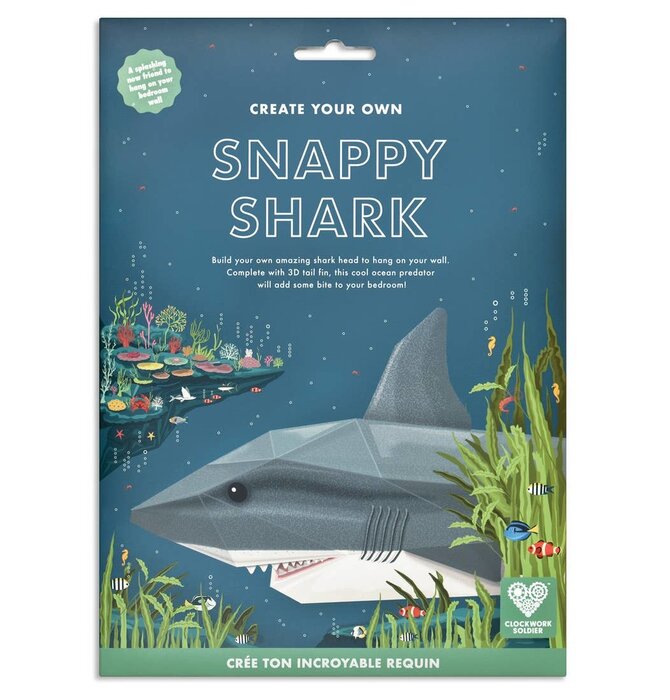 3D Trophy Head | Snappy Shark