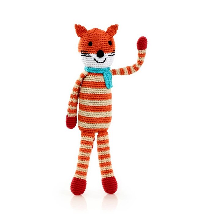 Crochet Rattle Toy | Fox