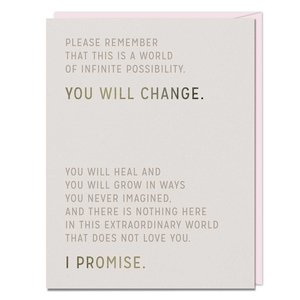 Emily McDowell Card | You Will Change
