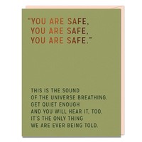 Emily McDowell Card | You Are Safe