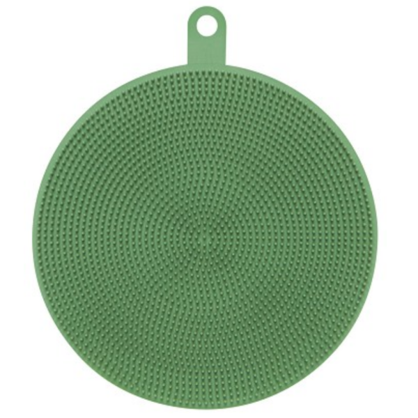 Stay Clean Silicone Scrubber - Green