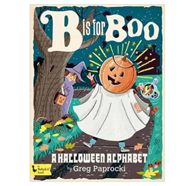 Gibbs Smith Board Book | B is for Boo | A Halloween Alphabet