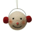 Ornament | Felt Snowman Head