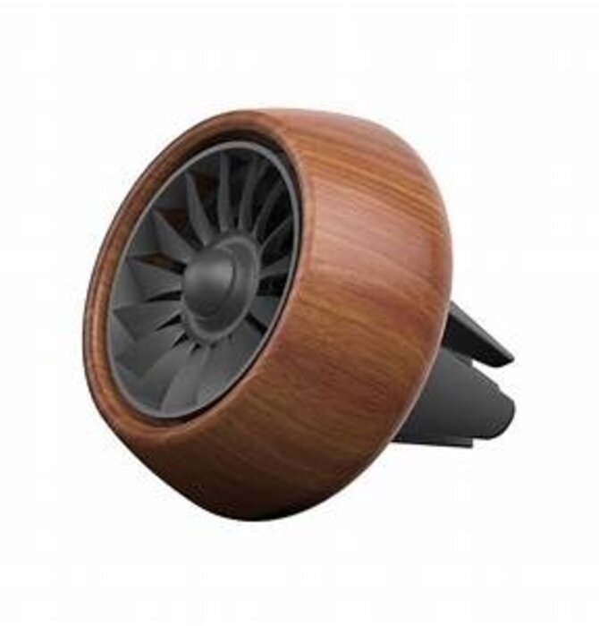 Car Fan Diffuser | Wood Grain