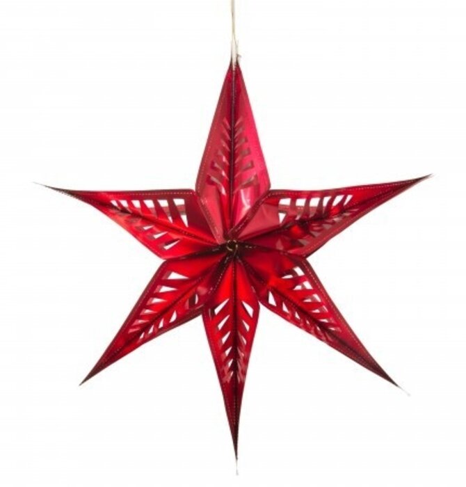 Recycled Decorations | Large Star (3 Colors)