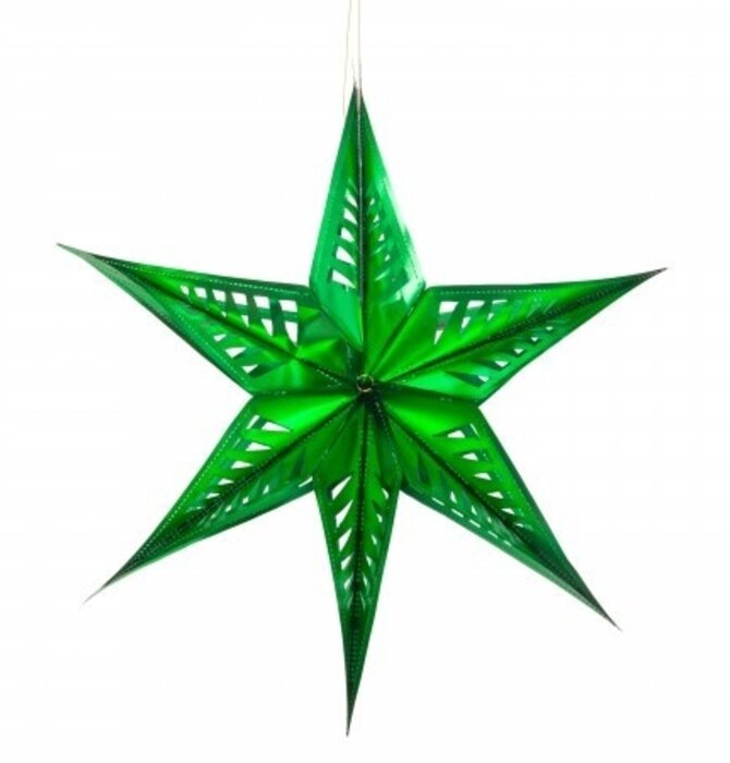 Recycled Decorations | Large Star (3 Colors)