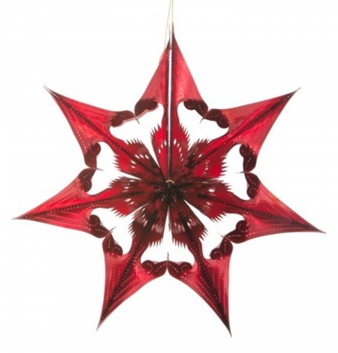 Recycled Decorations | Spherical Star (3 Colors)