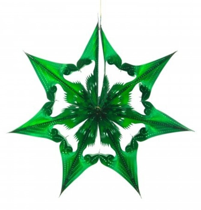 Recycled Decorations | Spherical Star (2 Colors)