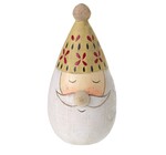 Figure | Santa Wooden Folk | Yellow Hat