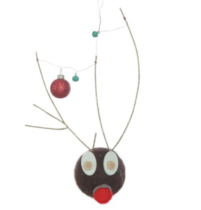 Ornament | Felt Deer