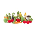 Toy | Stuffed Fruit & Veggie | Orange