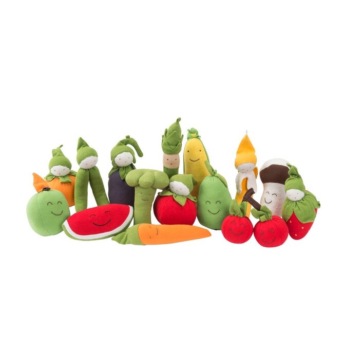 Toys | Stuffed Fruit & Veggie | Orange