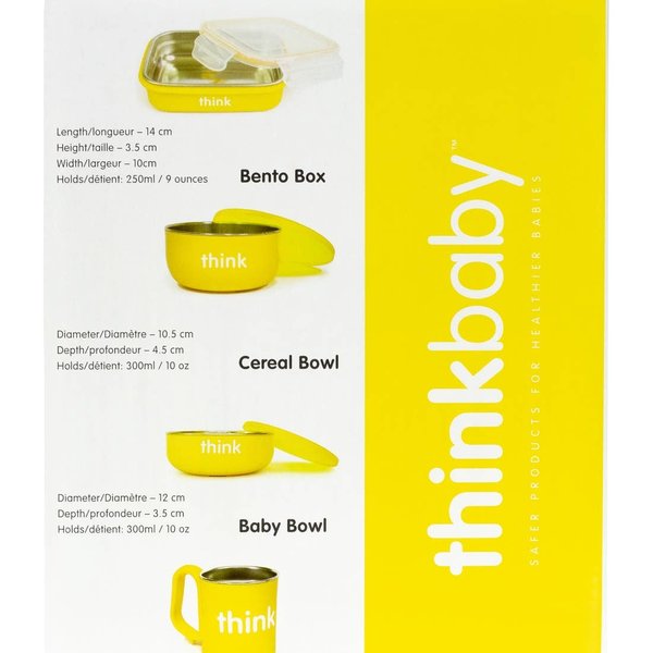 Thinkbaby Baby Feeding Set | Yellow