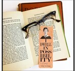Wooden Bookmark | Emily Dickinson