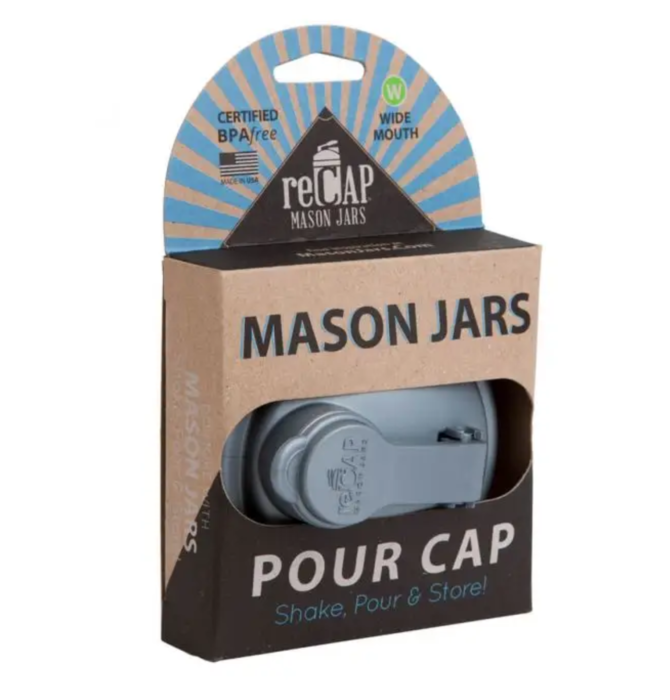 Mason Jar | Pour Cap