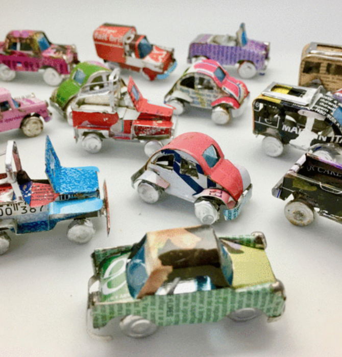 Model Cars | Upcycled Tin