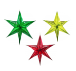 Recycled Decorations | Large Star (3 Colors)
