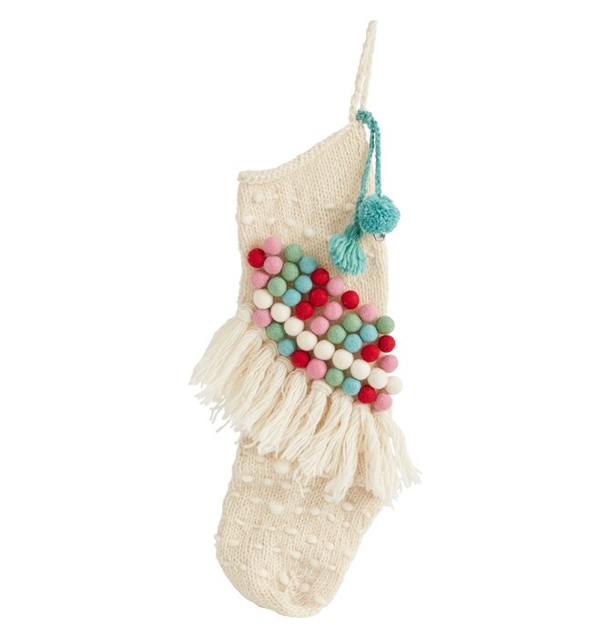 Stocking | Bon Bon Fringed