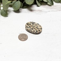 Tiny Ritual Worry Stone | Dalmatian Jasper