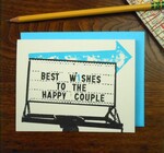 Card | Wedding | Vintage Arrow Sign