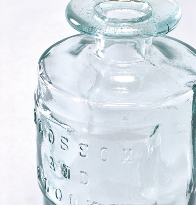 Valencia Glass Vase | Clear