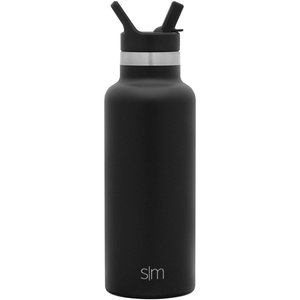 Simple Modern Ascent Water Bottle | Midnight Black | 12oz