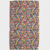 Tea Towel - Microfiber - Pixel Confetti - PLENTY Mercantile & Venue