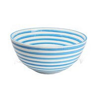 Sobremesa Large Ceramic Bowls | Stripe