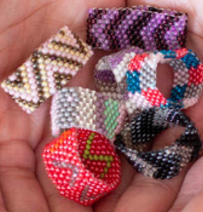 Beaded Rings | Assorted Colors