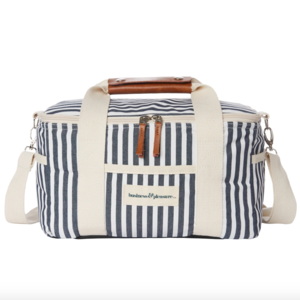 Business & Pleasure Premium Cooler Bag | Navy Stripe