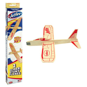 Channel Craft Airplane Glider | Jetfire | Twin Pack