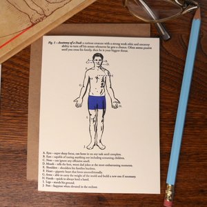 a. favorite design Card | Dad Anatomy
