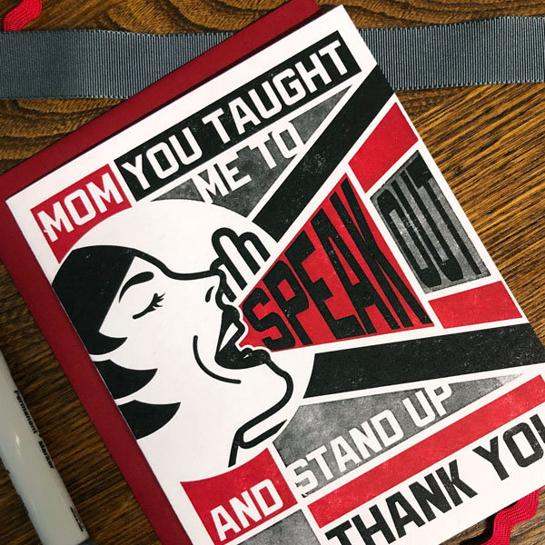 CardMom Speak Out PLENTY Mercantile & Venue