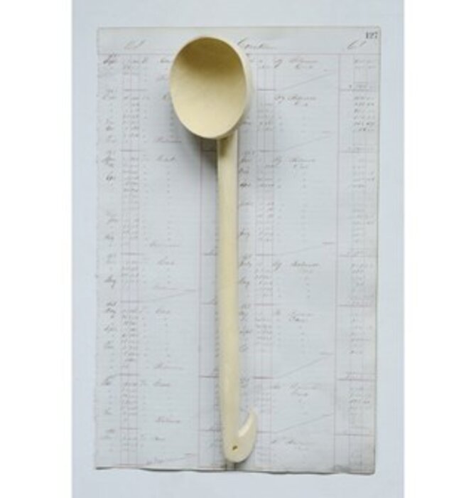 Spoon | Large Hand-Carved | Moroccan Lemonwood