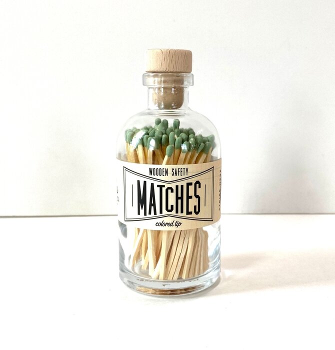 Matchstick Jar | Vintage Apothecary
