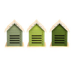Ladybug House | Assorted Green Shades