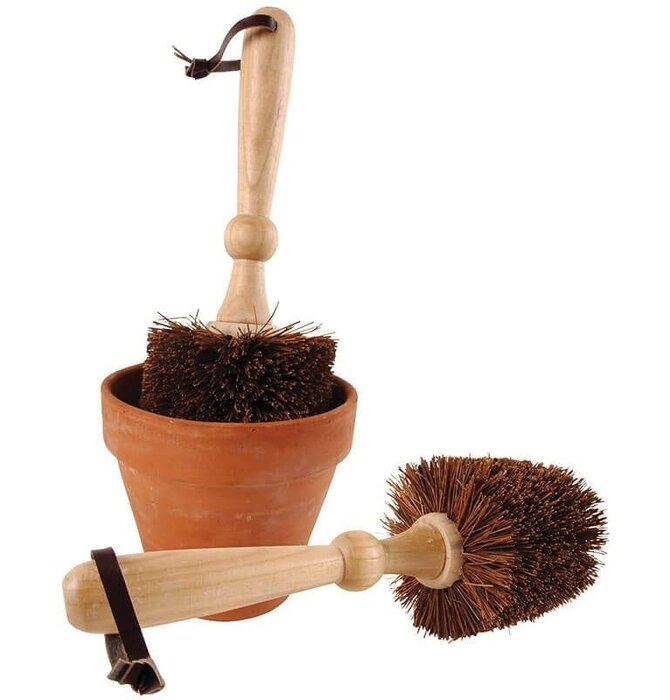 Flower Pot Bristle Brush