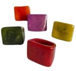 Ring | Tagua | Square Carved